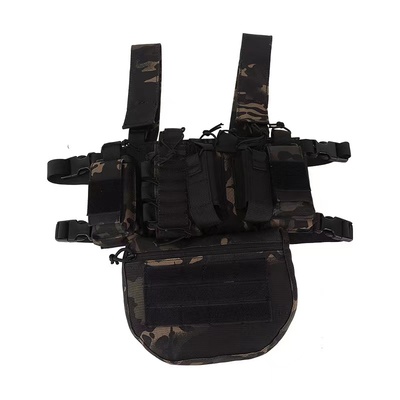 MCCP BLACK OF FUL BODY TACTICAL VEST LIGHTWEIGHT
