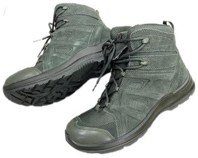 GREEN OF BE-HANKS COMBAT MILITARY LIGHTWEIGHT BOOTS MID-CUT WATERPROOF