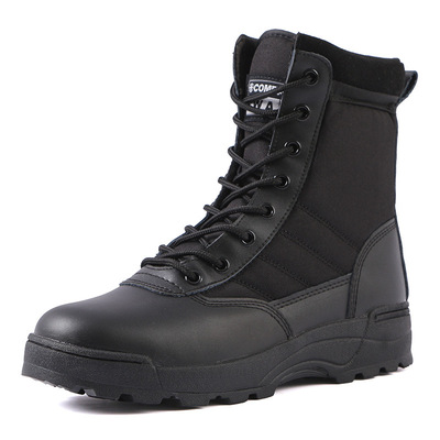 BLACK OF BE-SWAT COMBAT MILITARY LIGHTWEIGHT BOOTS