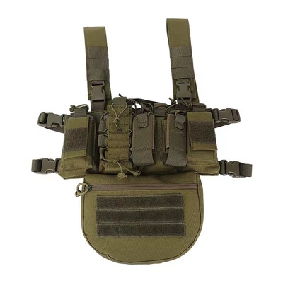 GREEN OF FUL BODY TACTICAL VEST LIGHTWEIGHT