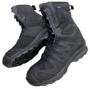 BLACK OF BE-SALOMON COMBAT MILITARY LIGHTWEIGHT BOOTS HIGH-CUT WATERPROOF