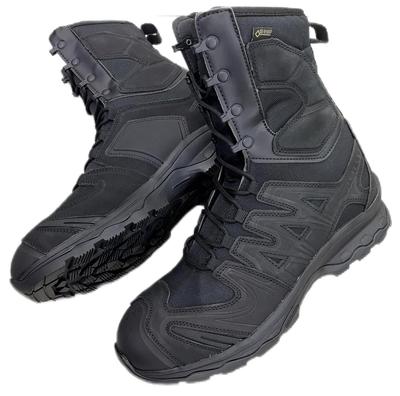 BLACK OF BE-SALOMON COMBAT MILITARY LIGHTWEIGHT BOOTS HIGH-CUT WATERPROOF