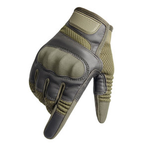 GREEN OF BE-17 MILITARY TACTICAL COMBAT GLOVES