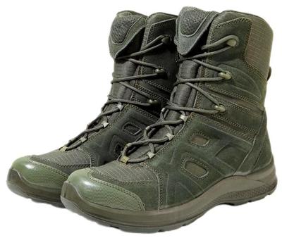 GREEN OF BE-HANKS COMBAT MILITARY LIGHTWEIGHT BOOTS HIGH-CUT WATERPROOF
