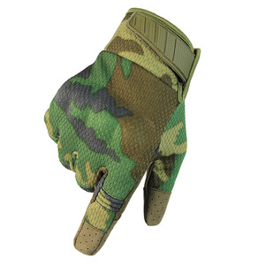 JUNGLE CAMOUFLAGE OF BE-18 MILITARY TACTICAL COMBAT GLOVES