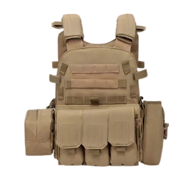 KHAKI OF 6094 SPECIAL COMBAT TACTICAL VEST