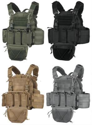 ARC OF MILITARY TACTICAL VEST WITH LIGHTWEIGHT QUICK RELEASE