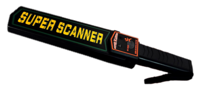 SUPER SCANNER OF BE-B SECURITY METAL DETECTOR